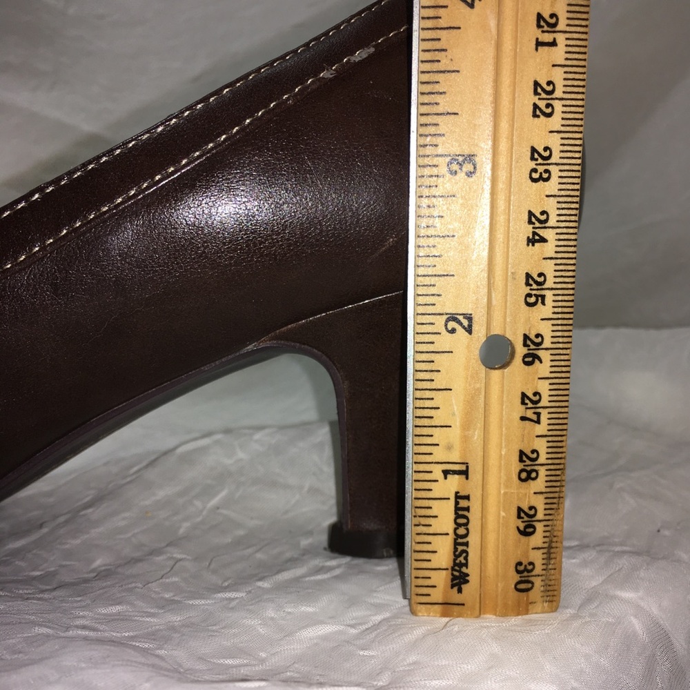 Seychelles Brown Mary Jane Mid Heel Pump -8- - Picture 15 of 15